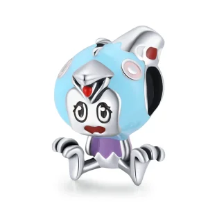 Pandora Style Chick Doll Charm - SCC1944 (image for) Pandora Style Chick Doll Charm - SCC1944