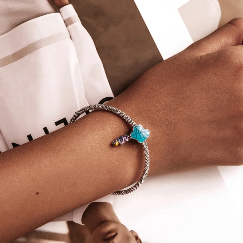 (image for) Pandora Style Chilean Frond Charm - SCC2114 - View 5