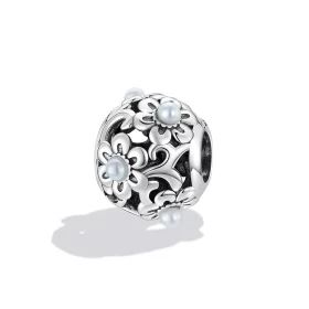 Pandora Style Classical Flowers Charm - SCC2182 Pandora Style Classical Flowers Charm - SCC2182