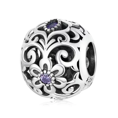 Pandora Style Classical Pattern Charm - SCC2183