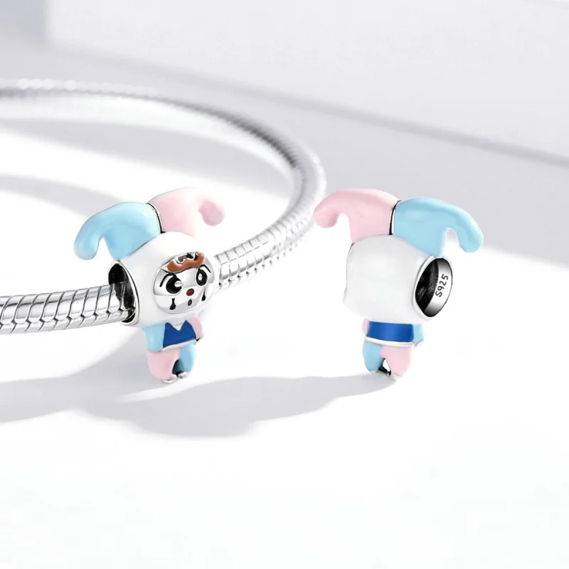 (image for) Pandora Style Clown Doll Charm - SCC1942 - View 3