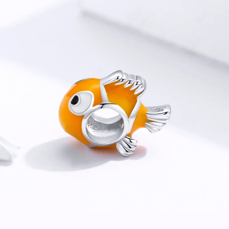 (image for) Pandora Style Clown Fish Charm - BSC206 - View 4