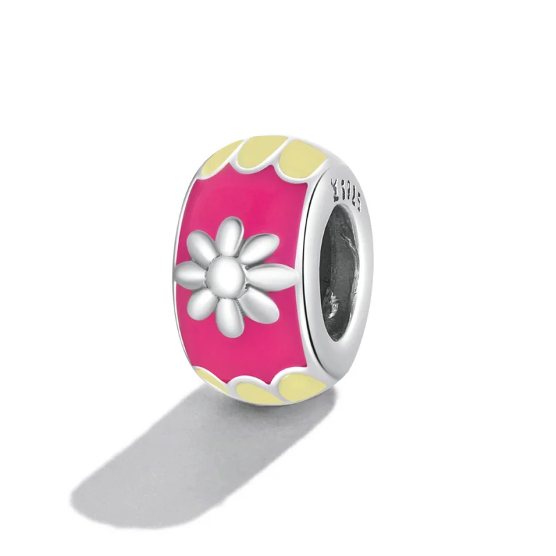 (image for) Pandora Style Color Spacer Charm - SCC2120 - View 2