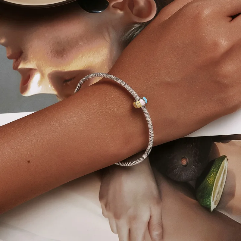 (image for) Pandora Style Color Spacer Charm - SCC2120 - View 6