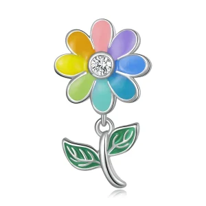 (image for) Pandora Style Colorful Sunflower Charm - SCC2088