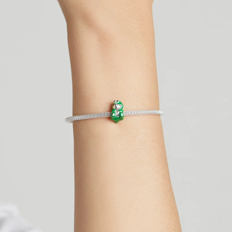 (image for) Pandora Style Cute Crocodile Charm - SCC2008 - View 5