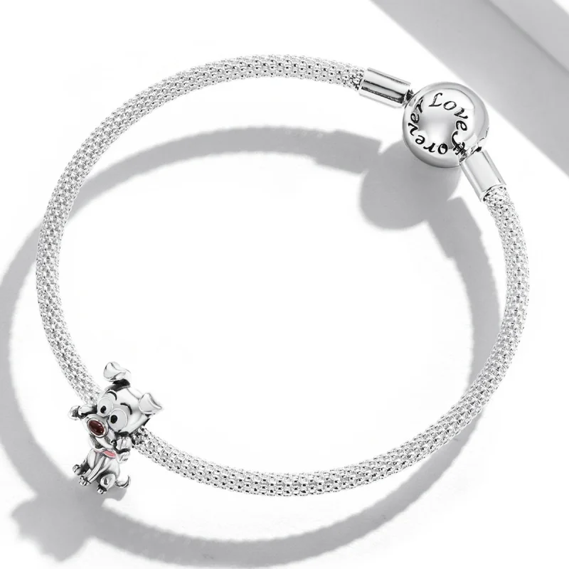 (image for) Pandora Style Cute Dog Charm - SCC2121 - View 3