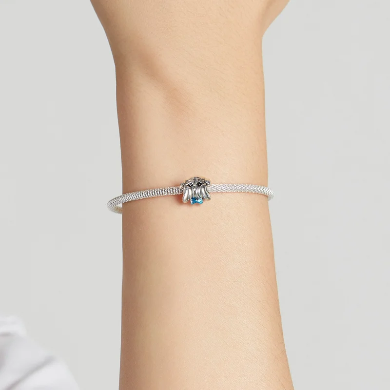 (image for) Pandora Style Cute Dog Fight Charm - SCC2009 - View 5