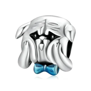 (image for) Pandora Style Cute Dog Fight Charm - SCC2009