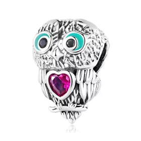 Pandora Style Cute Owl Charm - SCC2253 Pandora Style Cute Owl Charm - SCC2253