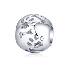 Pandora Style Cute Pet Footprints Charm - BSC140 Pandora Style Cute Pet Footprints Charm - BSC140