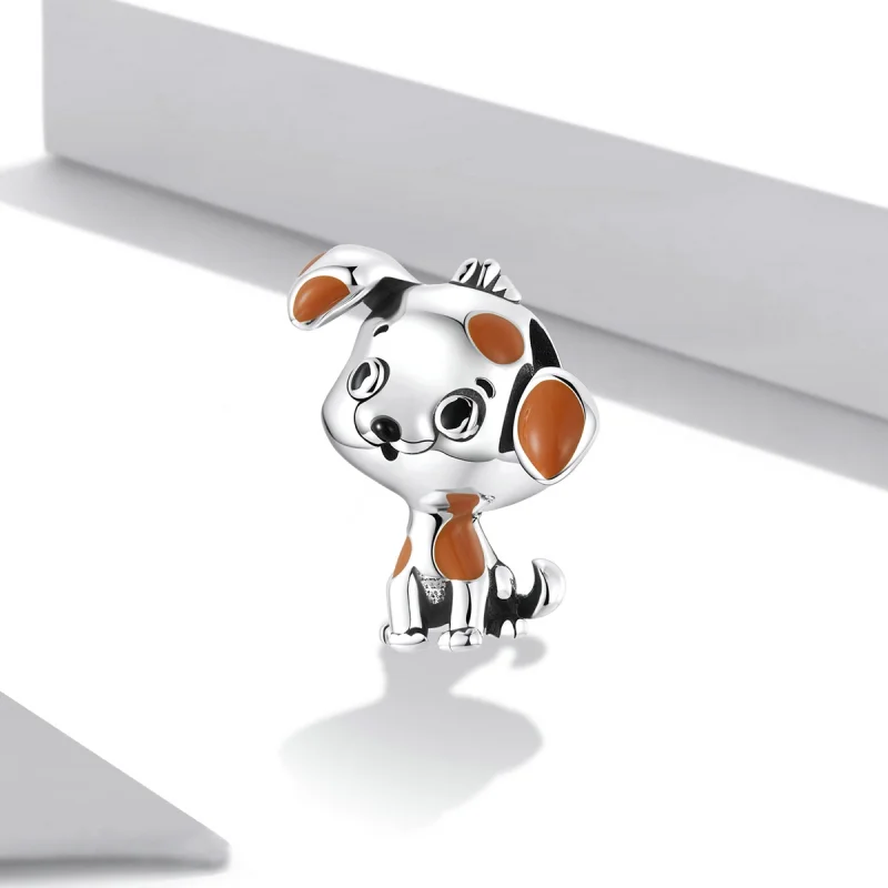 (image for) Pandora Style Cute Puppy Charm - SCC2159 - View 2