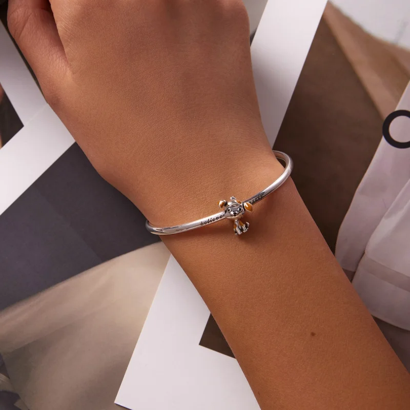 (image for) Pandora Style Cute Puppy Charm - SCC2159 - View 5