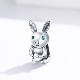 Pandora Style Cute Rabbit Charm - BSC169 Pandora Style Cute Rabbit Charm - BSC169