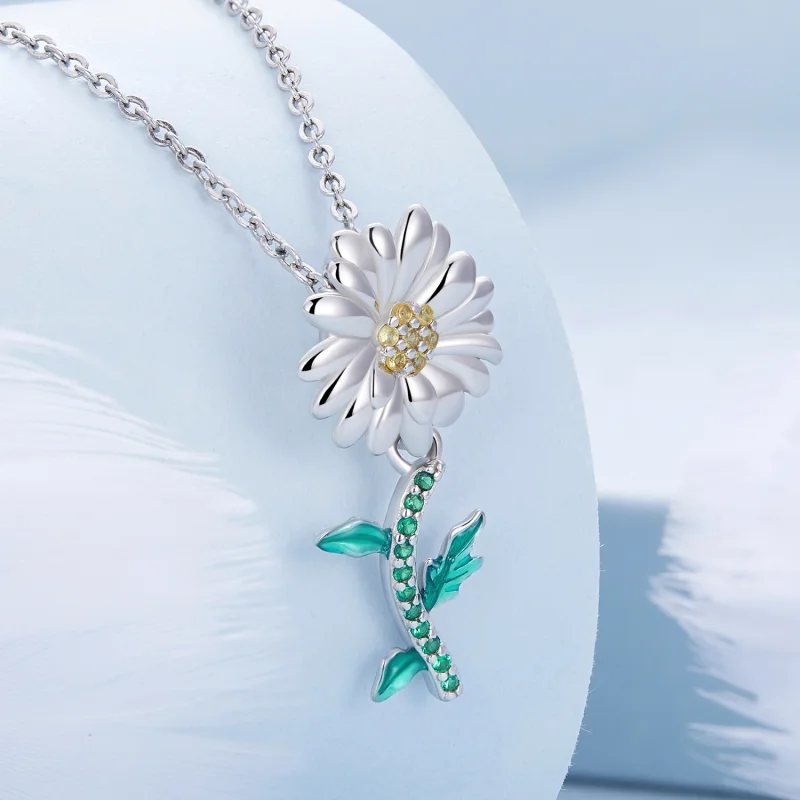 (image for) Pandora Style Daisy Charm - BSC648 - View 2