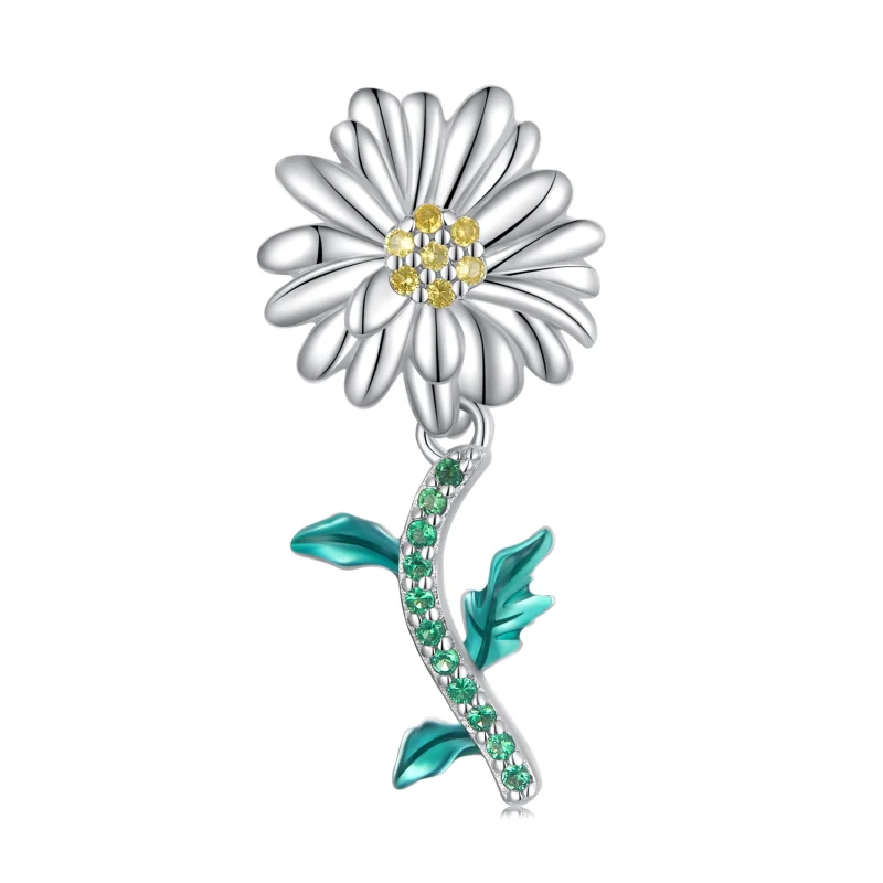 (image for) Pandora Style Daisy Charm - BSC648 - Product Image