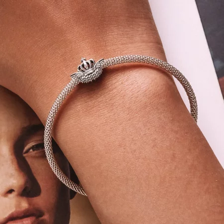 Pandora Style Delicate Crown Charm - SCC2260