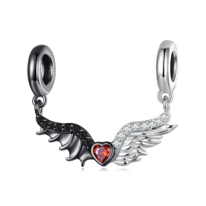 (image for) Pandora Style Devils and Angels Charm - BSC693