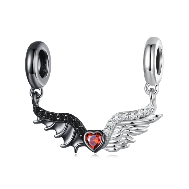 (image for) Pandora Style Devils and Angels Charm - BSC693 - Product Image