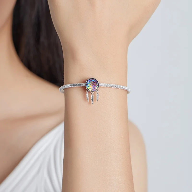 (image for) Pandora Style Dream Catcher Charm - SCC1985 - View 5