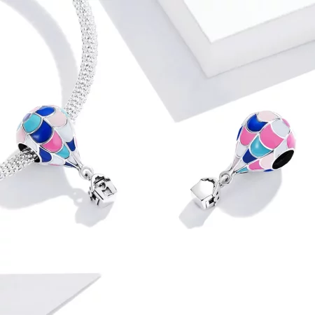 Pandora Style Dream Hot Air Balloon Charm - BSC545