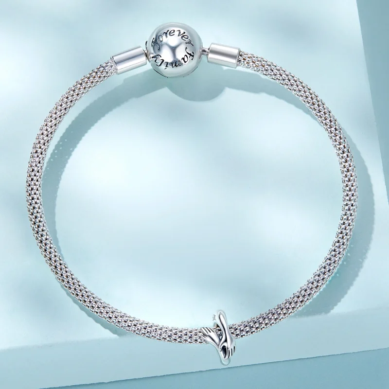 (image for) Pandora Style Embrace Spacer Charm - SCC2363 - View 4