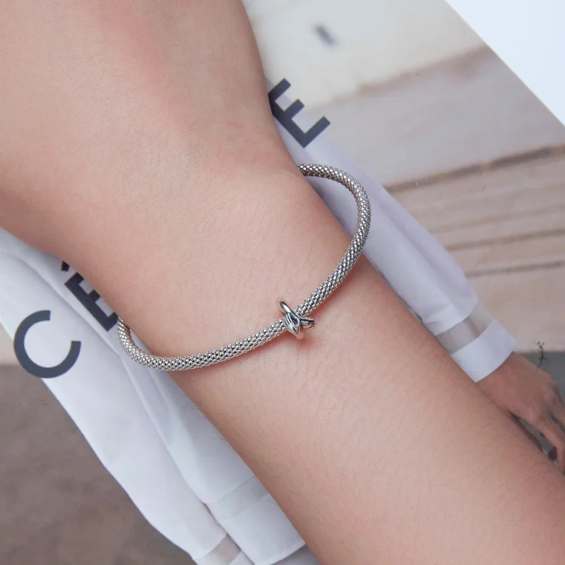 (image for) Pandora Style Embrace Spacer Charm - SCC2363 - View 6