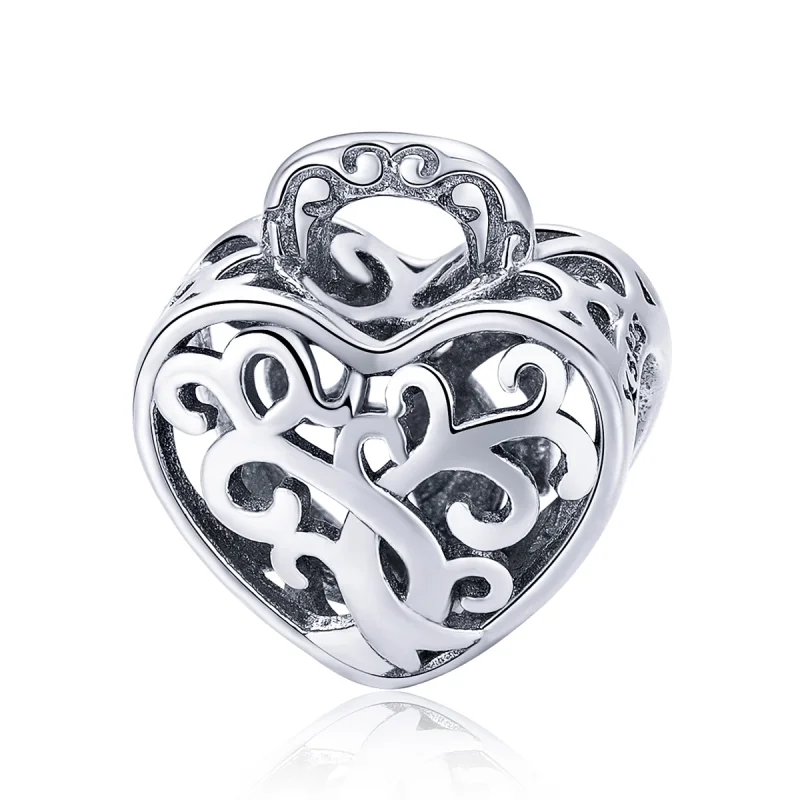 (image for) Pandora Style Eternal Lock Charm - SCC726 - Product Image