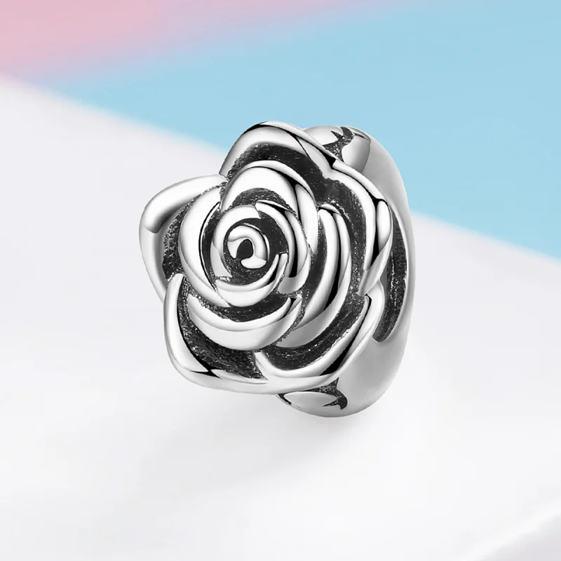(image for) Pandora Style Eternal Rose Blossom Charm - SCC1101 - View 2
