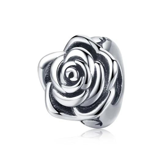 (image for) Pandora Style Eternal Rose Blossom Charm - SCC1101
