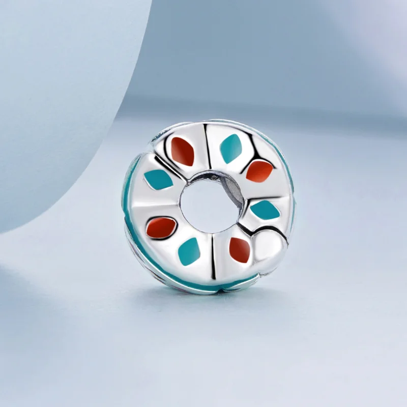 (image for) Pandora Style Exotic Buckle Charm - BSC631 - View 3