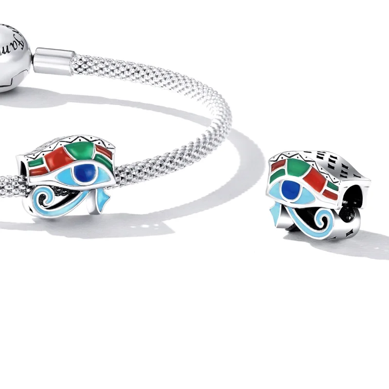 (image for) Pandora Style Eye of Horus Charm - SCC2256 - View 4