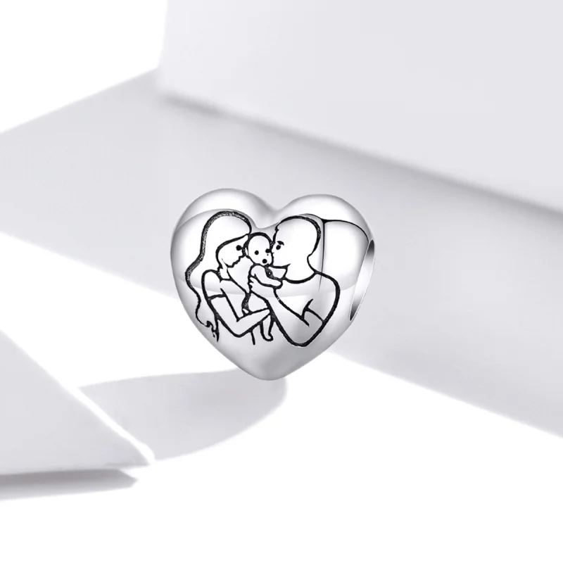 (image for) Pandora Style Family Charm - BSC494 - View 2