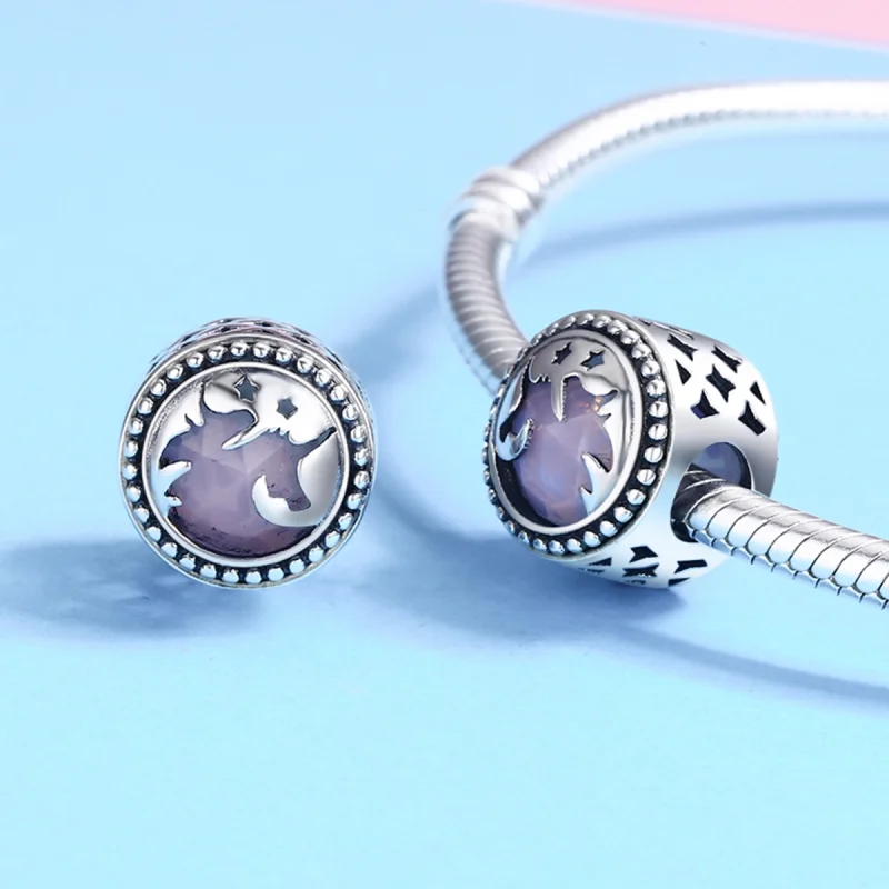 (image for) Pandora Style Fantasy Unicorn Charm - SCC377 - View 5