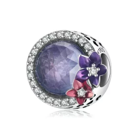 Pandora Style Feminine Power - Brilliant Flowers Charm - SCC2141