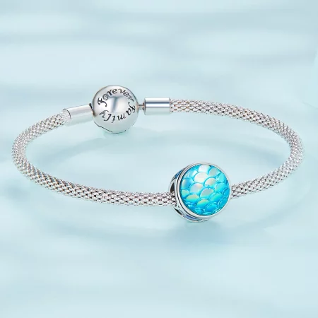 Pandora Style Fish Scales Charm - SCC2412