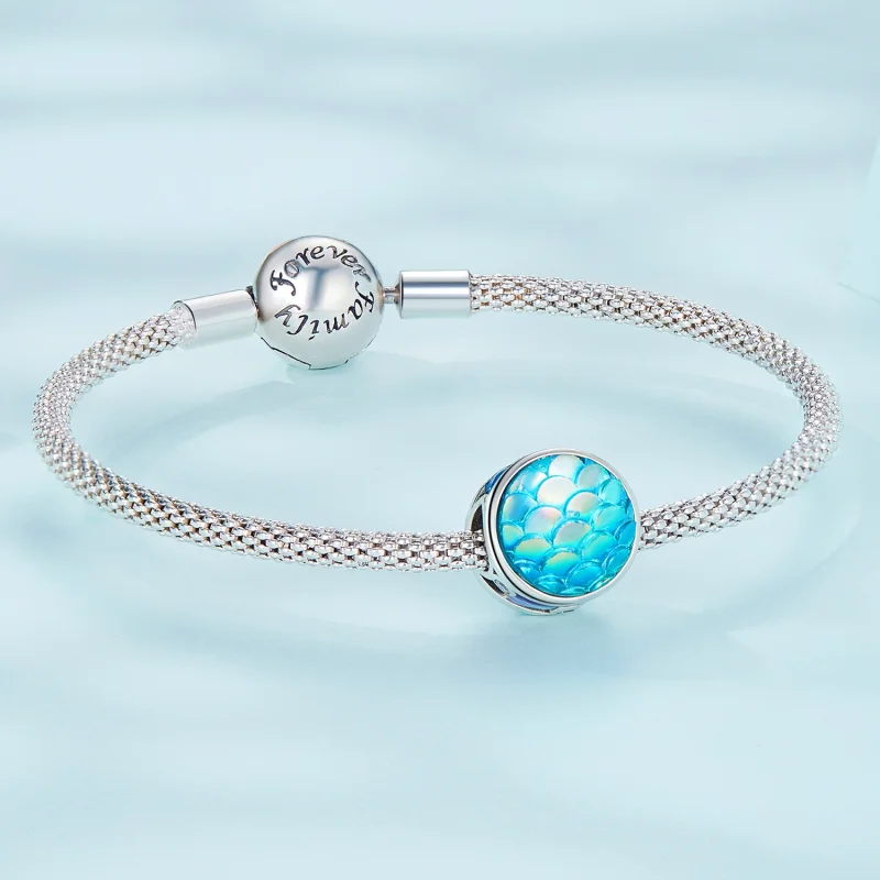 (image for) Pandora Style Fish Scales Charm - SCC2412 - View 5