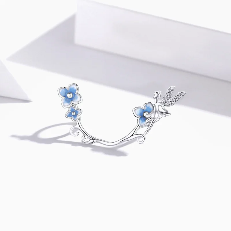 (image for) Pandora Style Flower Spirit Charm - BSC391 - View 2