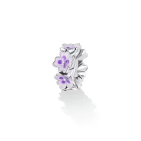 Pandora Style Flowers Spacer Charm - SCC2212 Pandora Style Flowers Spacer Charm - SCC2212