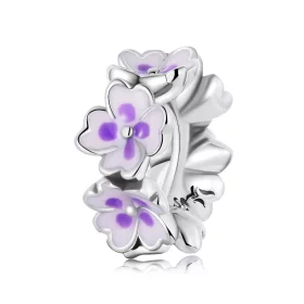Pandora Style Flowers Spacer Charm - SCC2212 Pandora Style Flowers Spacer Charm - SCC2212
