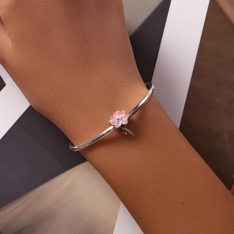 (image for) Pandora Style Fresh Lotus Charm - SCC2157 - View 5