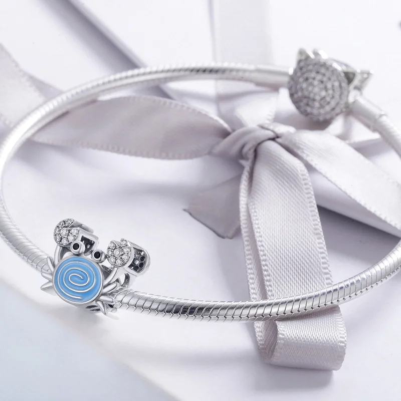 (image for) Pandora Style Funny Crab Charm - SCC682 - View 4