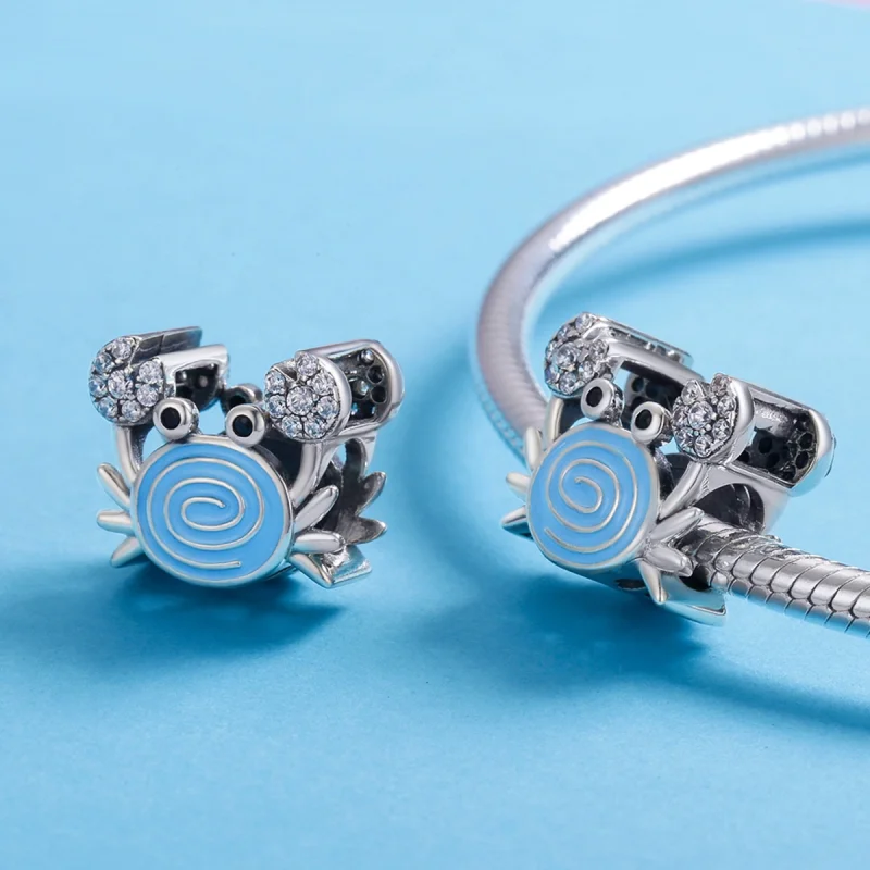 (image for) Pandora Style Funny Crab Charm - SCC682 - View 5