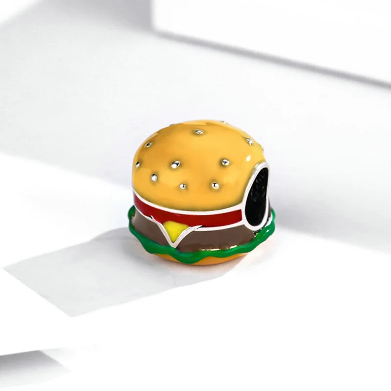 (image for) Pandora Style Gourmet Burger Charm - SCC2014 - View 2