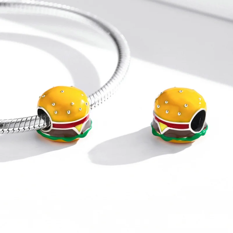 (image for) Pandora Style Gourmet Burger Charm - SCC2014 - View 4