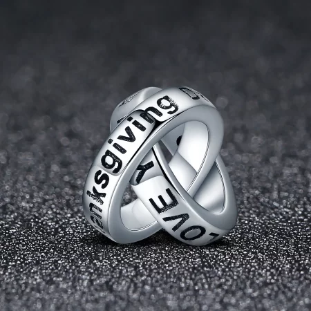 Pandora Style Grateful to You Charm - SCC227