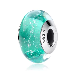 Pandora Style Green Murano Glass Charm - SCZ021 Pandora Style Green Murano Glass Charm - SCZ021