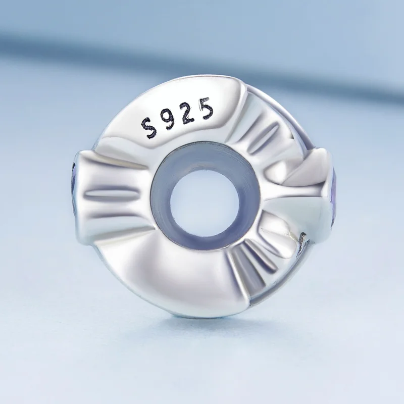 (image for) Pandora Style Guardian Heart Spacer Charm - BSC677 - View 3