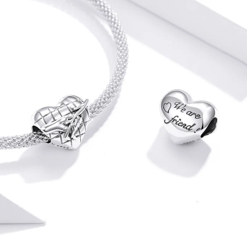 (image for) Pandora Style Hand In Hand with Nature Charm - SCC1579 - View 4