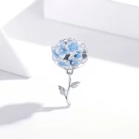 Pandora Style Hydrangea Charm - BSC392 Pandora Style Hydrangea Charm - BSC392